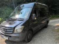 Gebraucht Mercedes Sprinter 114 PS (83 kW) 2018 Schwarz Van