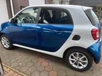 Gebraucht Smart ForFour Passion 71 PS (52 kW) 2015 Blau Kleinwagen