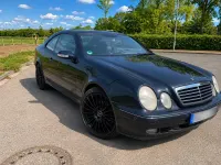 Gebraucht Mercedes CLK200 Avantgarde 163 PS (119 kW) 2001 Blau Coupé