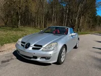 Gebraucht Mercedes SLK200 AMG Edition 1 163 PS (119 kW) 2007 Silber Cabrio