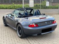 gebraucht BMW Z3 Roadster Stahlgrau/Topasblau Klima Mpaket FL