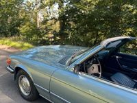 gebraucht Mercedes SL450 1975 V8 Blau Chrom R107 Cabrio