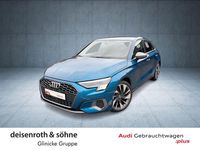 Gebraucht Audi A3 Ambiente 150 PS (110 kW) 2020 Atollblau metallic Limousine