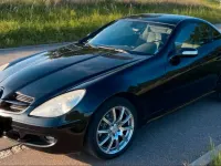 Gebraucht Mercedes SLK200 160 PS (117 kW) 2006 Schwarz Cabrio