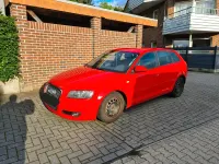 Gebraucht Audi A3 S-Line 170 PS (125 kW) 2008 Rot Kleinwagen