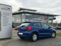 Gebraucht VW Polo Trendline 60 PS (44 kW) 2013 Meerblau Kleinwagen