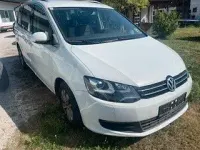 Gebraucht VW Sharan Comfortline 150 PS (110 kW) 2015 Weiß Van / Kleinbus
