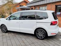 Gebraucht VW Sharan Comfortline 150 PS (110 kW) 2018 Weiß Van / Kleinbus