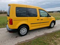 Second-hand VW Caddy 102 CP (75 kW) 2018 Galben Monovolum