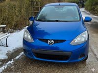 Gebraucht Mazda 2 Inclusive 103 PS (75 kW) 2008 Blau Kleinwagen