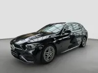 Gebraucht Mercedes C220 AMG 200 PS (147 kW) 2024 Unilack schwarz uni Kombi