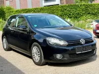 Gebraucht VW Golf VI Trendline 102 PS (75 kW) 2010 Schwarz Kleinwagen
