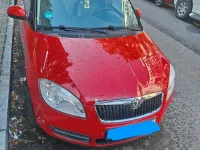 Gebraucht Skoda Fabia 75 PS (55 kW) 2008 Rot Limousine