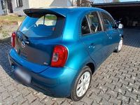 Gebraucht Nissan Micra 80 PS (58 kW) 2017 Blau Kleinwagen
