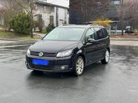 Gebraucht VW Touran 170 PS (125 kW) 2012 Schwarz Van / Kleinbus