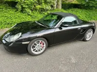 Usado Porsche Boxster S 252 CV (185 kW) 2001 Negro Descapotable