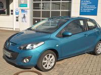 Gebraucht Mazda 2 Edition 75 PS (55 kW) 2012 Blau Kleinwagen