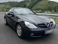 Gebraucht Mercedes 200 163 PS (119 kW) 2005 Blau Cabrio