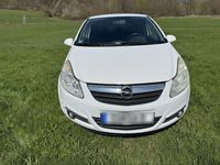 Gebraucht Opel Corsa 80 PS (58 kW) 2009 Weiß Kleinwagen