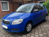 Gebraucht Skoda Fabia 60 PS (44 kW) 2009 Blau Limousine