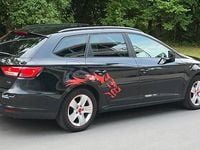 Usata Seat Leon 105 CV (77 kW) 2014 Nero Station wagon