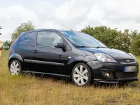 Gebraucht Ford Fiesta 80 PS (58 kW) 2007 Schwarz Kleinwagen