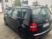 Gebraucht VW Touran 106 PS (77 kW) 2005 Schwarz Van / Kleinbus