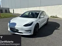 Usado Tesla Model 3 Performance 377 kW (513 CV) 2020 Blanco Berlina
