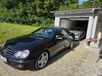 Gebraucht Mercedes CLK200 Avantgarde 184 PS (135 kW) 2007 Schwarz Cabrio