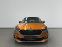 Gebraucht Skoda Fabia Style 110 PS (80 kW) 2022 Phoenixorange metallic (metallic) Kleinwagen