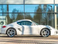 Gebraucht Porsche Cayman Basis 265 PS (194 kW) 2009 Weiß Coupé