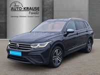 Gebraucht VW Tiguan Allspace Life 150 PS (110 kW) 2022 Schwarz SUV