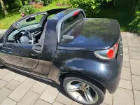 Gebraucht Smart Roadster 61 PS (44 kW) 2003 Schwarz Cabrio