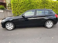 Gebraucht BMW 116 109 PS (80 kW) 2015 Schwarz Kleinwagen
