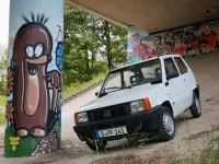 Usata Fiat Panda Young 40 CV (29 kW) 1999 Bianco Utilitaria