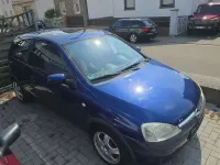 Gebraucht Opel Corsa 75 PS (55 kW) 2002 Blau Kleinwagen