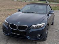 Gebraucht BMW 218 Advantage 136 PS (100 kW) 2017 Blau Cabrio