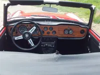 Gebraucht Triumph TR6 143 PS (105 kW) 1972 Rot Cabrio