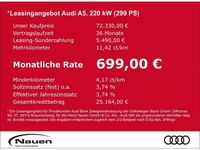 Neu Audi A5 S-Line 299 PS (219 kW) 2025 Schwarz Kombi