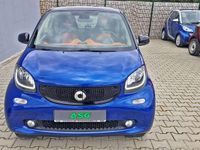 Gebraucht Smart ForTwo Coupé Passion 90 PS (66 kW) 2016 Schwarz / blau Kleinwagen