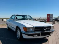 Gebraucht Mercedes SL300 179 PS (131 kW) 1987 Weiß Cabrio