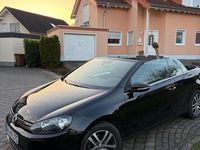 Gebraucht VW Golf Cabriolet 105 PS (77 kW) 2012 Schwarz Cabrio