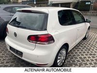 Gebraucht VW Golf VI Highline 122 PS (89 kW) 2009 Weiß Kleinwagen
