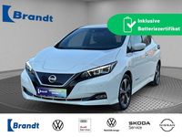 Gebraucht Nissan Leaf Tekna 110 kW (150 PS) 2019 Weiß Kleinwagen