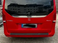 Gebraucht Mercedes V250 190 PS (139 kW) 2017 Rot Van / Kleinbus