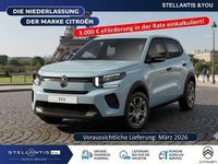 Neu Citroën e-C3 83 kW (113 PS) 2026 Blau Limousine
