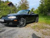 Używany Mazda MX5 115 KM (84 kW) 2001 Czarny Kabriolet