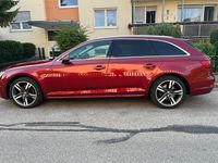 Gebraucht Audi A4 S-Line 150 PS (110 kW) 2016 Rot Kombi