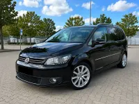Gebraucht VW Touran Highline 170 PS (125 kW) 2011 Schwarz Van / Kleinbus