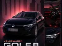 Second-hand VW Golf VIII 116 CP (85 kW) 2021 Negru Break